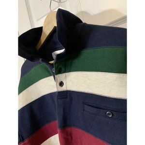 Vintage 90's Sweater by Robert Alan Men’s Sz M Multi Colored Striped‎